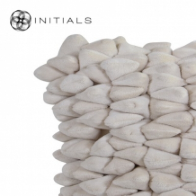 Cushion Cover Pebble Snow White