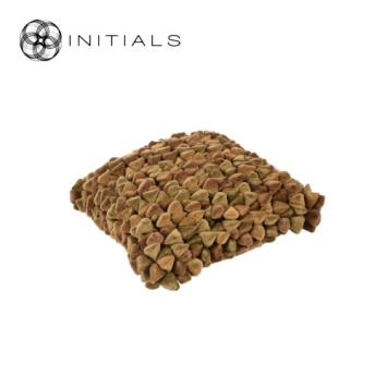 Cushion Cover Pebble Rustic Bronze
