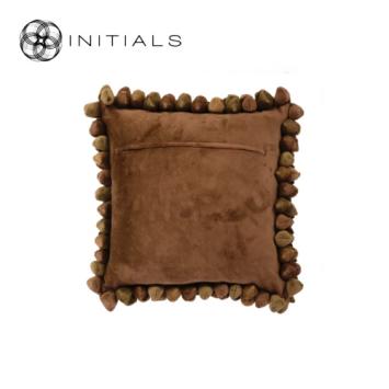 Cushion Cover Pebble Rustic Bronze