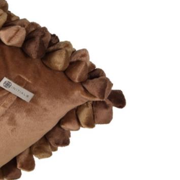 Cushion Cover Pebble Rustic Bronze