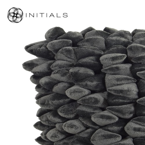 Cushion Cover Pebble Dark Graphite