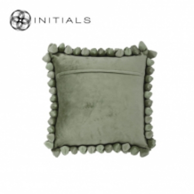 Cushion Cover Pebble Olive Green