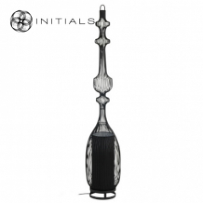 Floor Lamp Tear Iron Wire Black