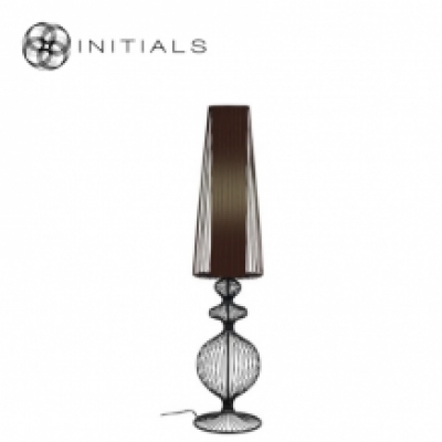 Floor Lamp Classic Iron Wire Black