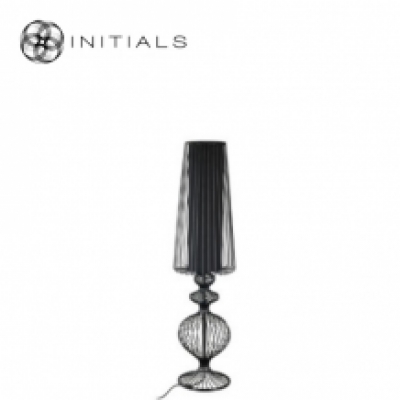 Floor Lamp Classic Iron Wire Black