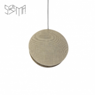 Hanging Lamp Hush-Hush Iron Wire Cream/Gold