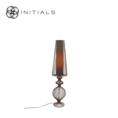 Floor Lamp Classic Iron Wire Metallic Brown
