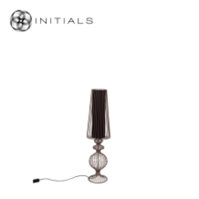 Floor Lamp Classic Iron Wire Metallic Brown