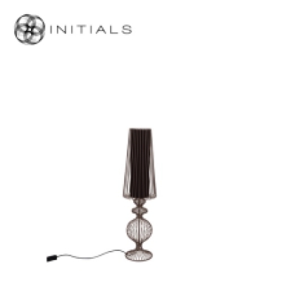 Floor Lamp Classic Iron Wire Metallic Brown