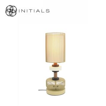 Table Lamp Totem Iron Wire Latte