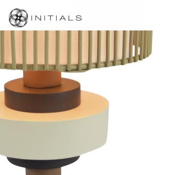 Table Lamp Totem Iron Wire Latte