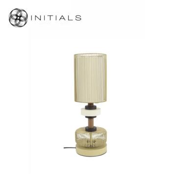 Table Lamp Totem Iron Wire Latte