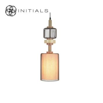 Hanging Lamp Totem Iron Wire Espresso