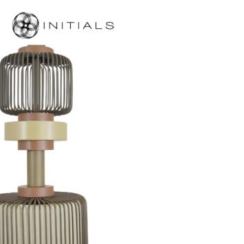 Hanging Lamp Totem Iron Wire Espresso