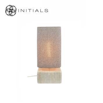 285-450-200  Table Lamp Amor Stone Grey Bouclé/TR