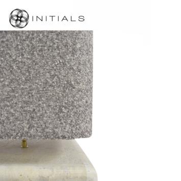 285-450-200  Table Lamp Amor Stone Grey Bouclé/TR