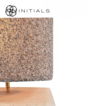 285-450-200  Table Lamp Amor Stone Grey Bouclé/TR