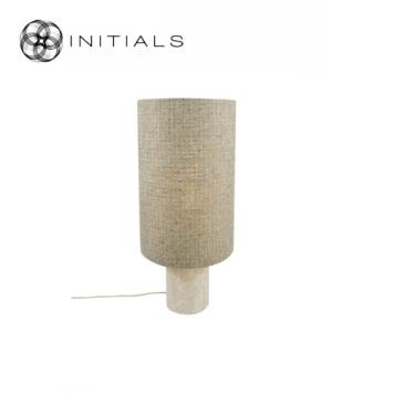 Table Lamp M Chrono Mocha/Travertin