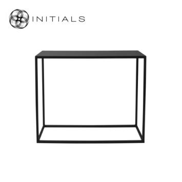 Side Table Metal Black