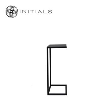 Bench Table Metro Raw Iron Black Rectangular