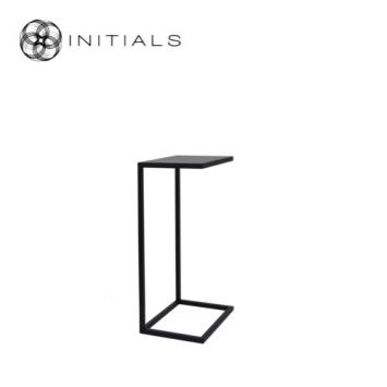 Bench Table Metro Raw Iron Black Rectangular