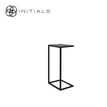 Bench Table Metro Raw Iron Black Rectangular