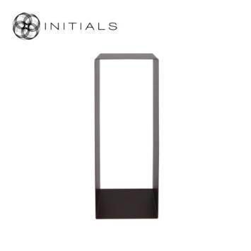 Flower Stand Metal Anodic Brown Square