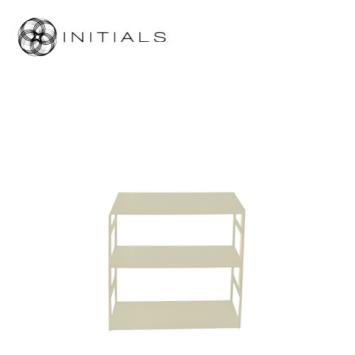 Cabinet 3 Metal Ivory