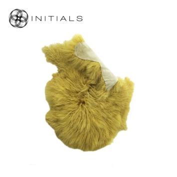 Carpet Sheepskin Mustard Yellow