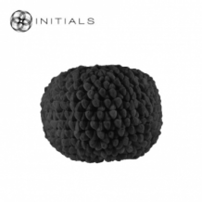 Poof Pebble Dark Graphite Round