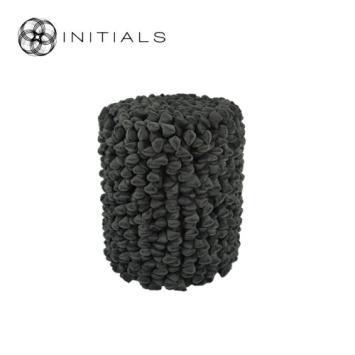 Poof Pebble Dark Graphite Cylinder
