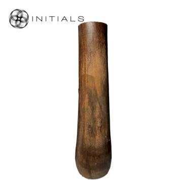 Vase Stretch Palm High Brown
