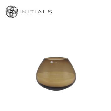 Vase | Candleholder Bol Topaz Glass