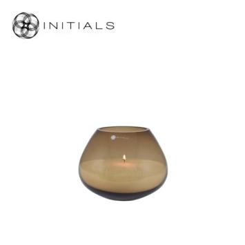 Vase | Candleholder Bol Topaz Glass