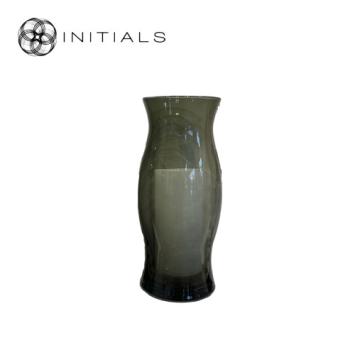 Vase Vela Smoke Glass