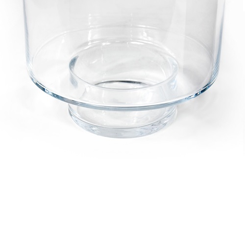 Candleholder Basic Clear Glass